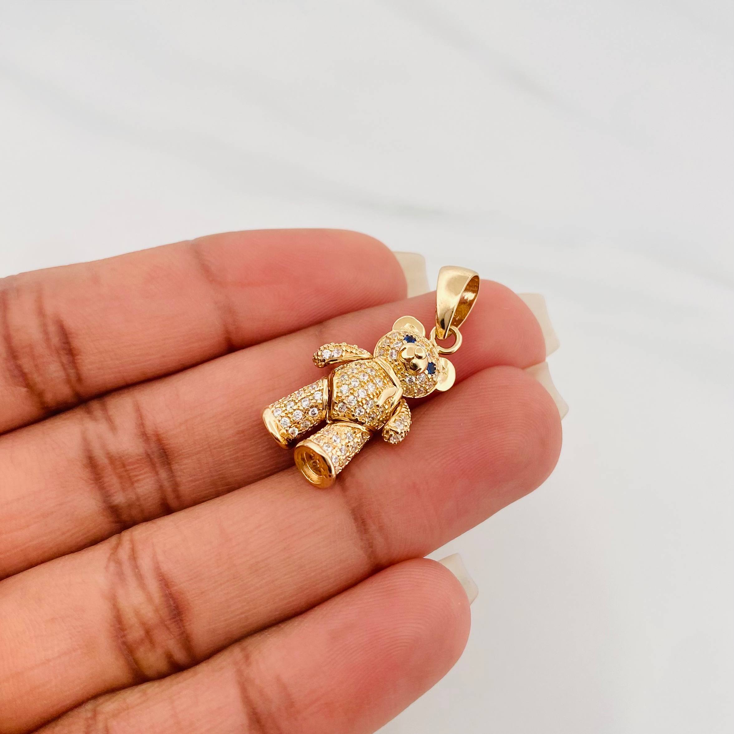 Dije Oso Articulado 4.9 g / 3 cm Oro Amarillo 18K