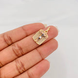 Dije Cristo 2.7 g / 2 cm Tres Oros 18K