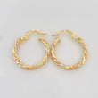 Candongas Rox 1.8 g / 2 cm Tres Oros 18K