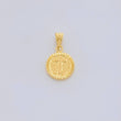 Dije Letra T Marco Bordeado 0.6g / 1.7cm Oro Amarillo 18K