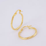 Candongas Mary 1.3g / 2.4cm Oro Amarillo 18K