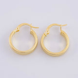 Candongas Nila 1.5g / 1.8cm Oro Amarillo 18K