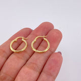 Candongas Mai 1.15g / 1.6cm Oro Amarillo 18K