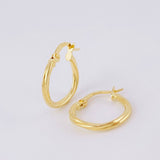 Candongas Mai 1.15g / 1.6cm Oro Amarillo 18K