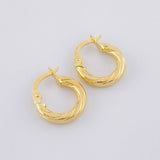 Candongas Mary 1.25g / 1.5cm Oro Amarillo 18K