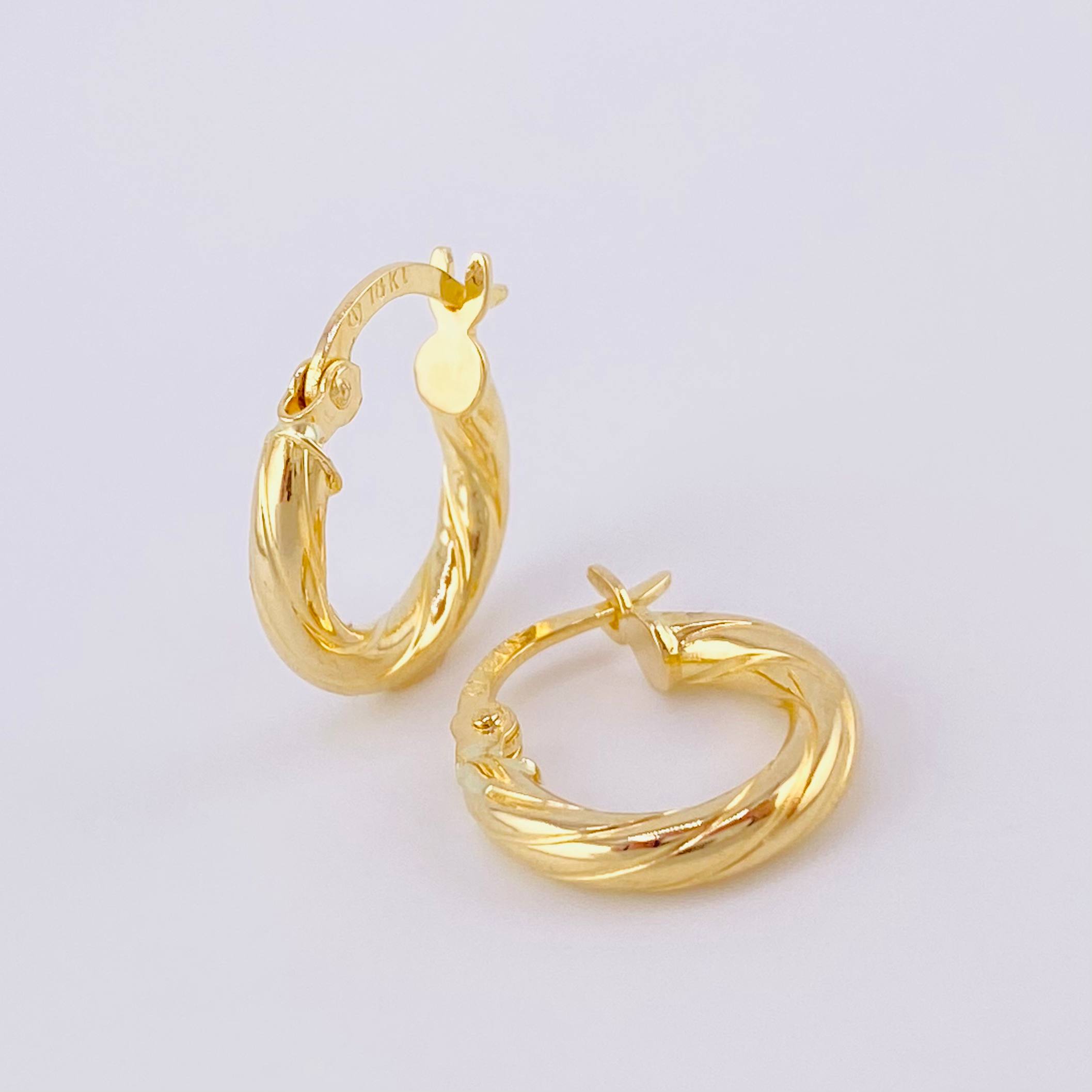 Candongas Mary 1.25g / 1.5cm Oro Amarillo 18K