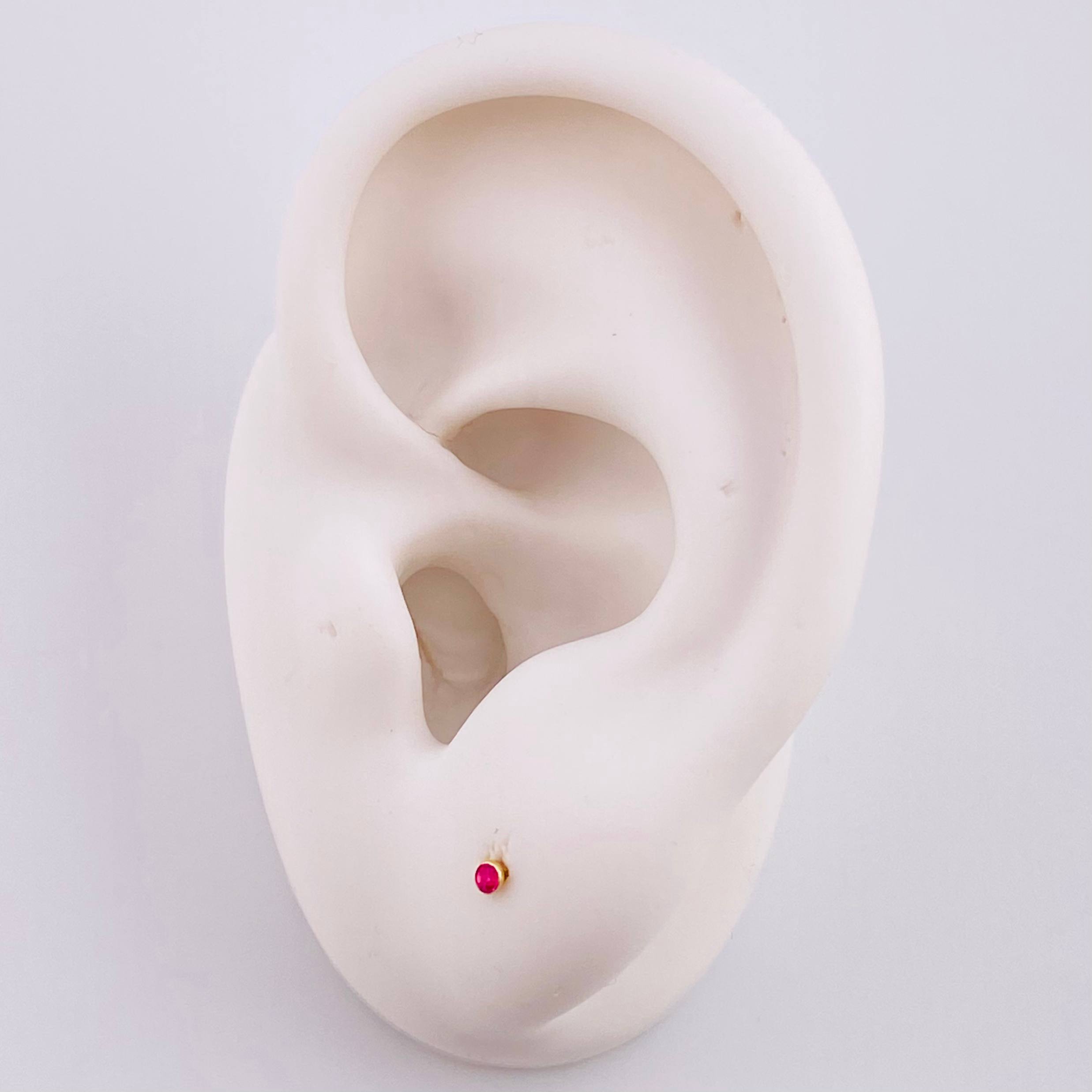 Topos Bisel 0.3g / 1.9mm Oro Amarillo 18K