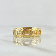 Anillo Cubano 6.55gr / T10 3/4 / Oro Amarillo 18K