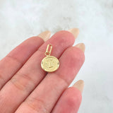 Dije Letra T 0.6gr / 2cm / Oro Amarillo 18K