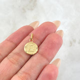 Dije Letra E 0.65gr / 2cm / Oro Amarillo 18K