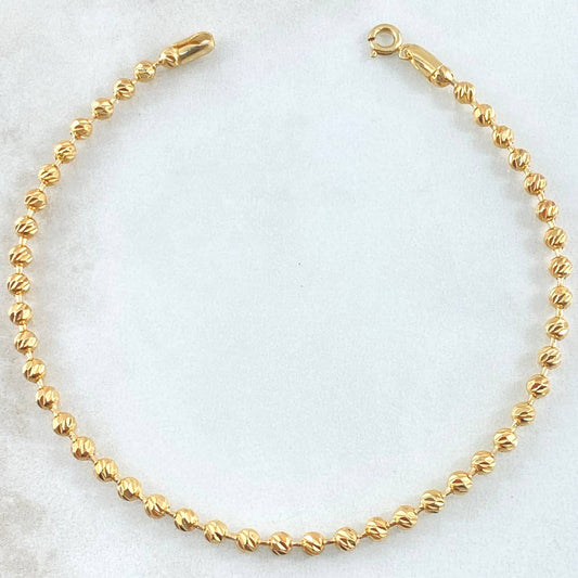 Pulso Militar 5.5gr / 19cm / Oro Amarillo 18K ©