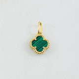 Dije Trebol 1.2gr / 1.8cm / Oro Amarillo Nac.Esp. 18K