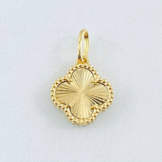 Dije Trebol 1.9gr / 2cm / Oro Amarillo Nac.Esp. 18K