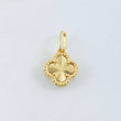 Dije Trebol 1.4gr / 1.8cm / Oro Amarillo Nac.Esp. 18K