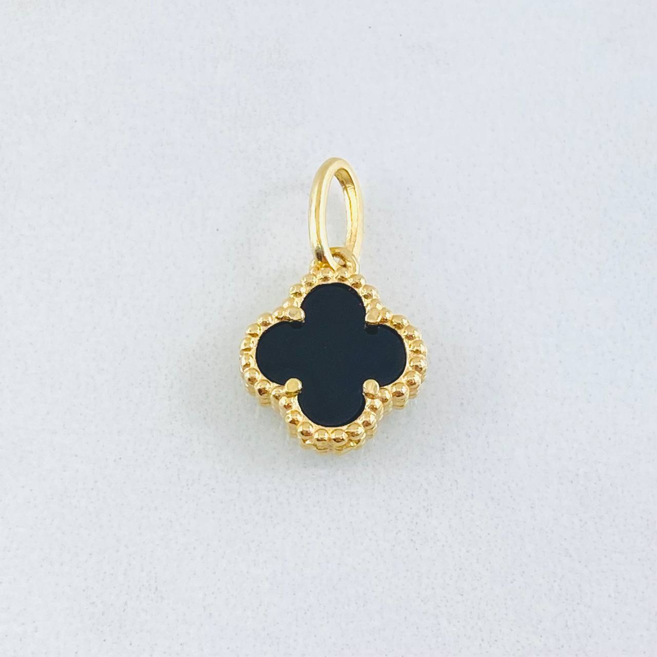 Dije Trebol 1.4gr / 1.8cm / Oro Amarillo Nac.Esp. 18K