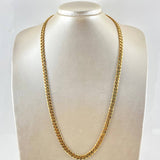 Cadena Cubana 25.9gr / 60cm / 6mm Oro Amarillo Nac.Esp. 18K *