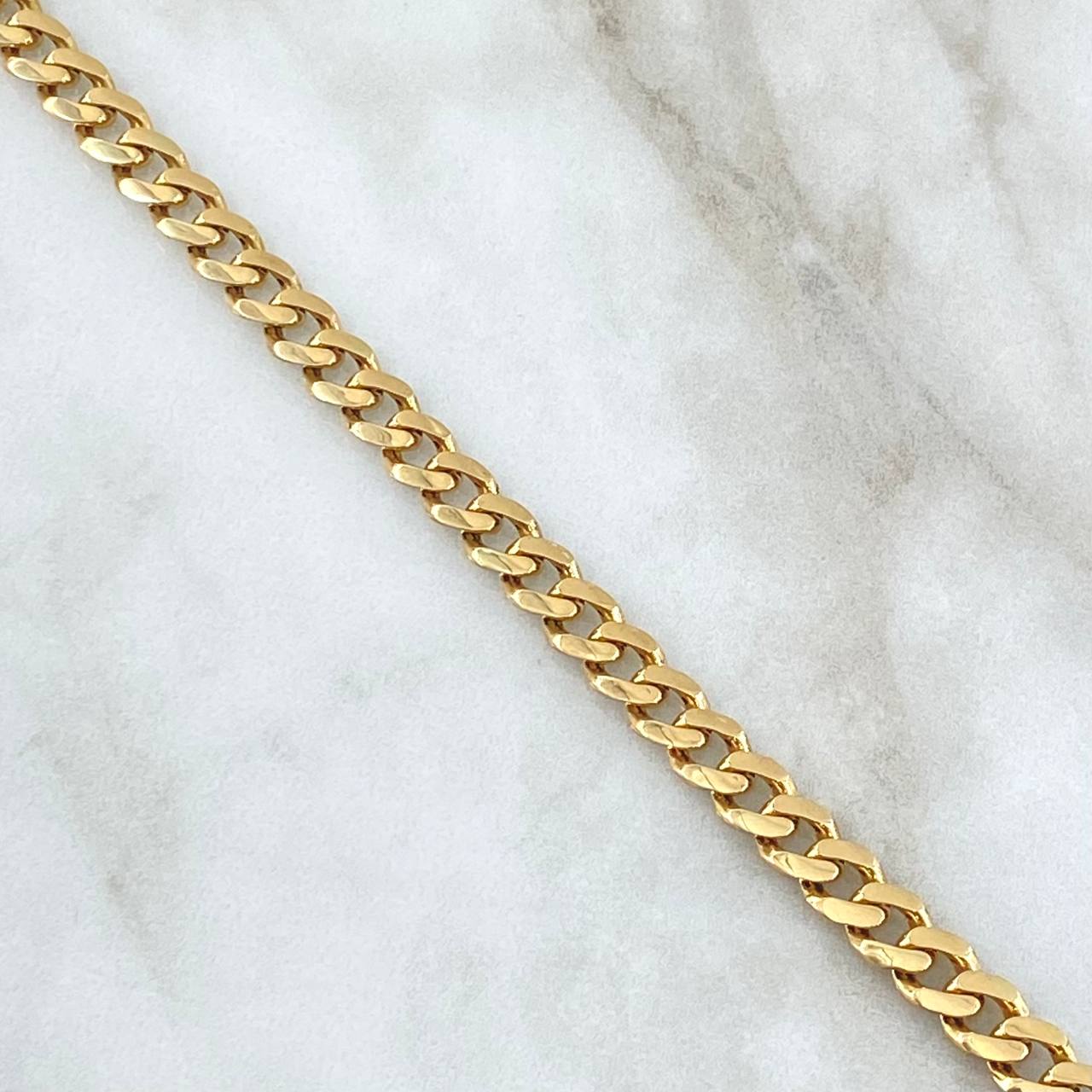Cadena Cubana 25.9gr / 60cm / 6mm Oro Amarillo Nac.Esp. 18K *