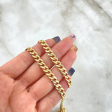 Cadena Cubana 25.9gr / 60cm / 6mm Oro Amarillo Nac.Esp. 18K *