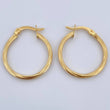 Candongas Lui 1.85gr / 2.7cm / Oro 18K &
