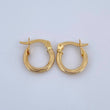 Candongas Lui 1.1gr / 1.4cm / Oro 18K &
