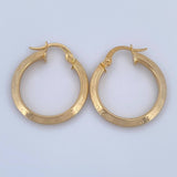 Candongas Clau 2.3gr / 2.5cm / Oro 18K &