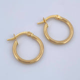 Candongas Sofi 1.55gr / 2cm / Oro 18K &