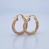 Candongas Ruka 2.3gr / 2.2cm / Oro 18K &