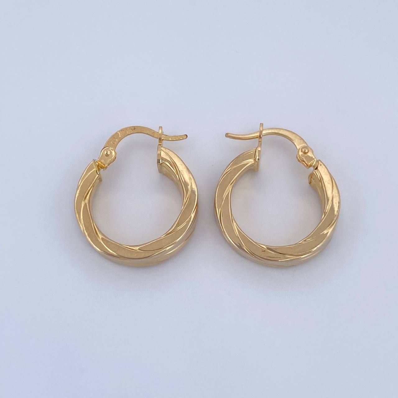 Candongas Ruka 3.15gr / 2cm / Oro 18K &