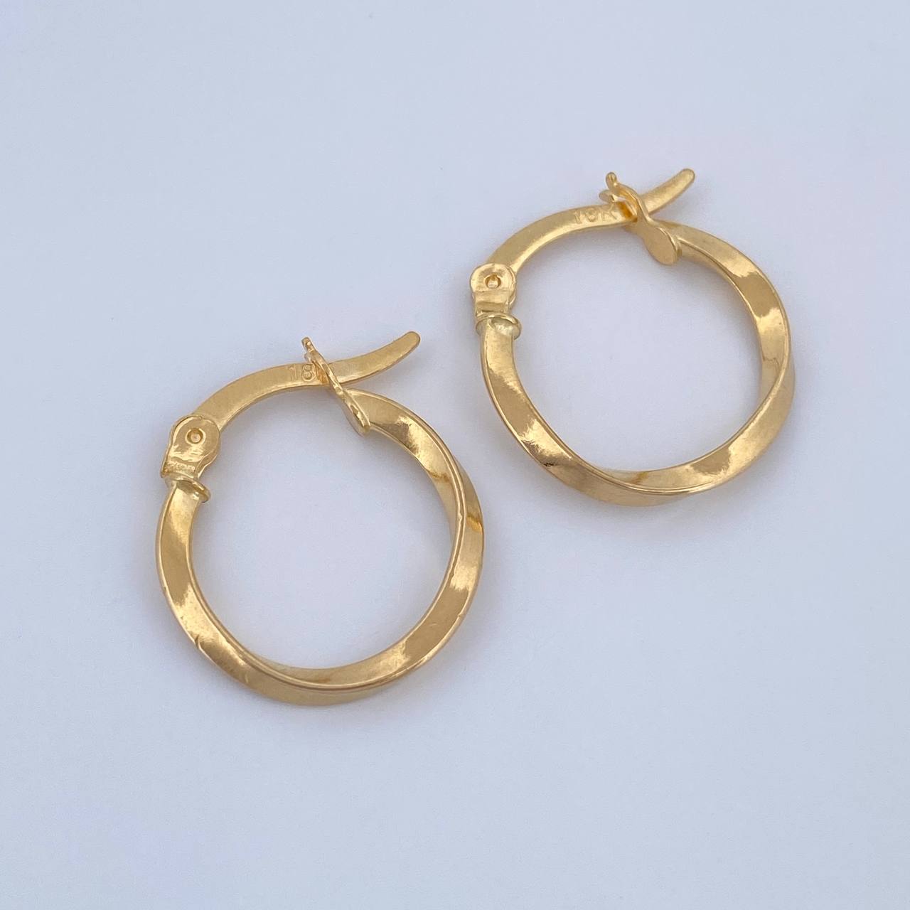 Candongas Kari 1.65gr / 2cm / Oro Amarillo 18K &