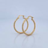 Candongas Lizy 1.7gr / 2.8cm / Oro 18K &