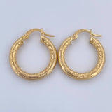 Candongas Rox 2.45gr / 2.3cm / Oro 18K &