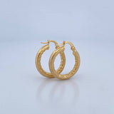 Candongas Rox 2.45gr / 2.3cm / Oro 18K &