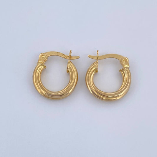 Candongas Mary 1.5gr / 1.5cm / Oro 18K &