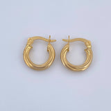 Candongas Mary 1.5gr / 1.5cm / Oro 18K &