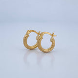 Candongas Mary 1.5gr / 1.5cm / Oro 18K &