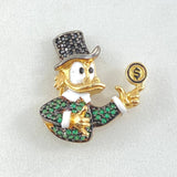 Herraje Pato Inspirado 4.85gr / 2.3cm / Oro 18K ©