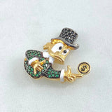 Herraje Pato Inspirado 4.85gr / 2.3cm / Oro 18K ©