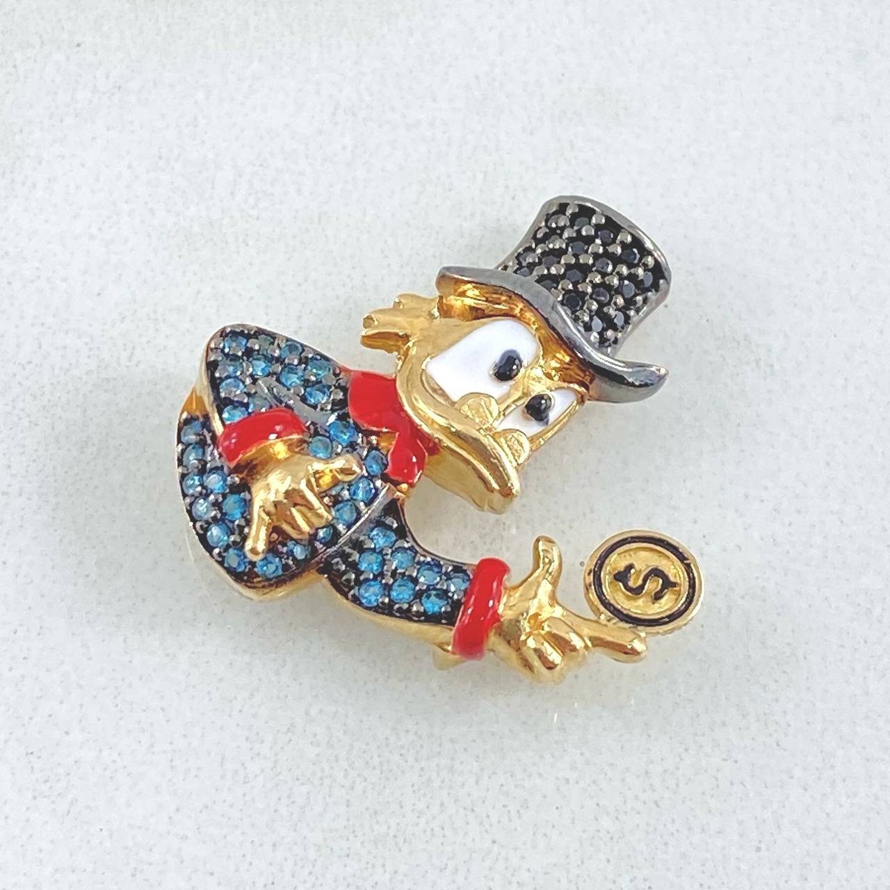 Herraje Pato Inspirado 4.45gr / 2.3cm / Oro 18K ©