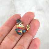 Herraje Pato Inspirado 4.45gr / 2.3cm / Oro 18K ©