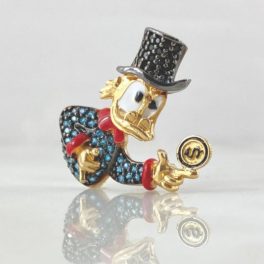 Herraje Pato Inspirado 4.45gr / 2.3cm / Oro 18K ©