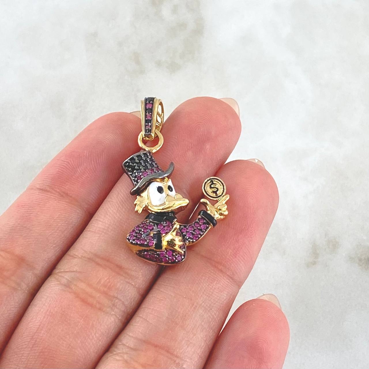 Dije Pato Inspirado 5.3gr / 3.5cm / Oro 18K ©