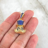 Dije Cara Pato Dinero 6.3gr / 3.2cm / Oro 18K ©