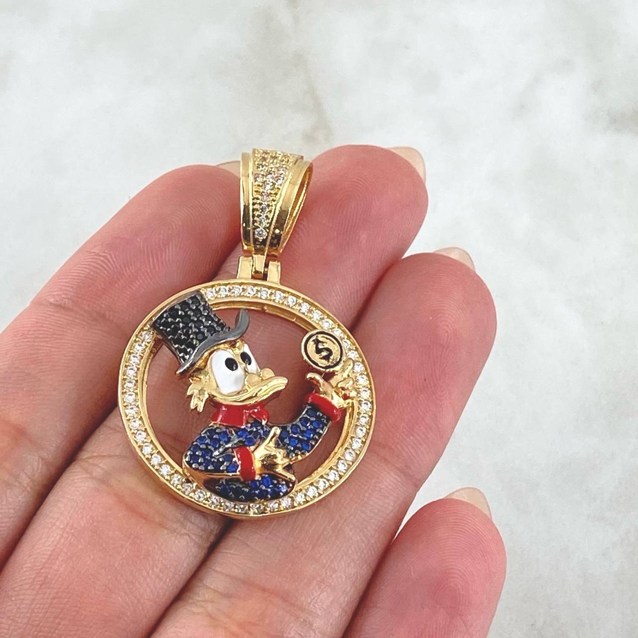 Dije Pato Inspirado 9.2gr / 4cm / Oro 18K ©