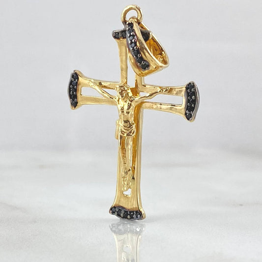 Dije Cruz Cristo 3.35gr / 4.2cm / Oro 18K ©