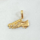 Dije Zapato Guayo 1.5gr / 1.8cm / Oro 18K ©