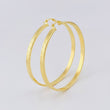 Candongas Tribal 6.8g / 6cm Oro Amarillo 18K