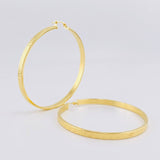 Candongas Tribal 6.8g / 6cm Oro Amarillo 18K