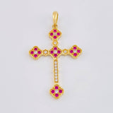 Dije Cruz Florenciana 5.7g / 5cm Oro Amarillo 18K