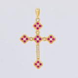 Dije Cruz Florenciana 5.7g / 5cm Oro Amarillo 18K