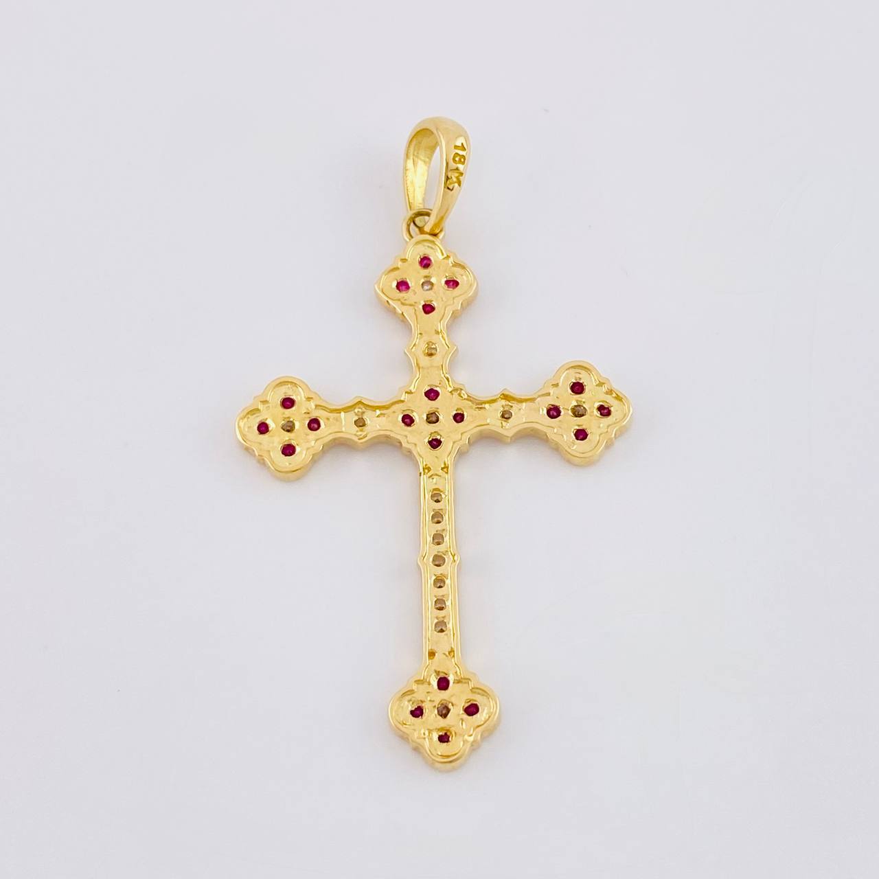 Dije Cruz Florenciana 5.7g / 5cm Oro Amarillo 18K